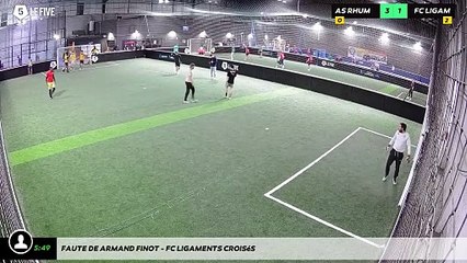 Faute de Armand Finot - FC Ligaments Croisés