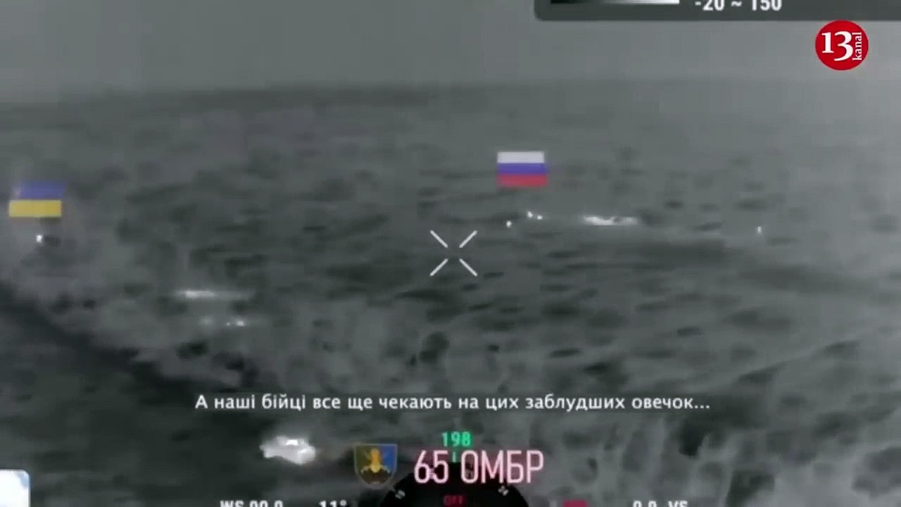 Russian infantry and vehicles advancing near Avdiivka at night, were ambushed