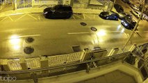 Câmara de videovigilância filma Honda CRX DEL SOL a ser roubado em ALMADA