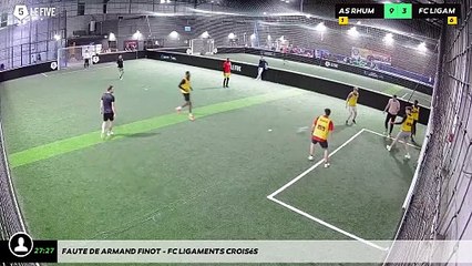 Faute de Armand Finot - FC Ligaments Croisés