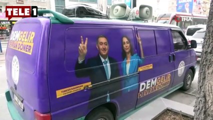 DEM Parti’nin seçim aracına silahlı saldırı