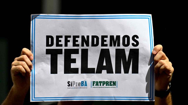 Para cerrar Télam, se necesita una ley del Congreso de la República : empleada de la agencia de noticias argentina