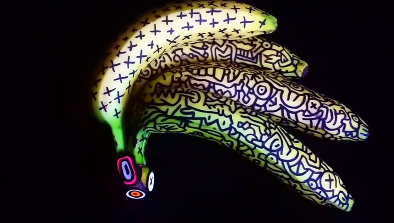 " BANANES ART CONTEMPORAIN " JAK ARNOULD ©ADAGP