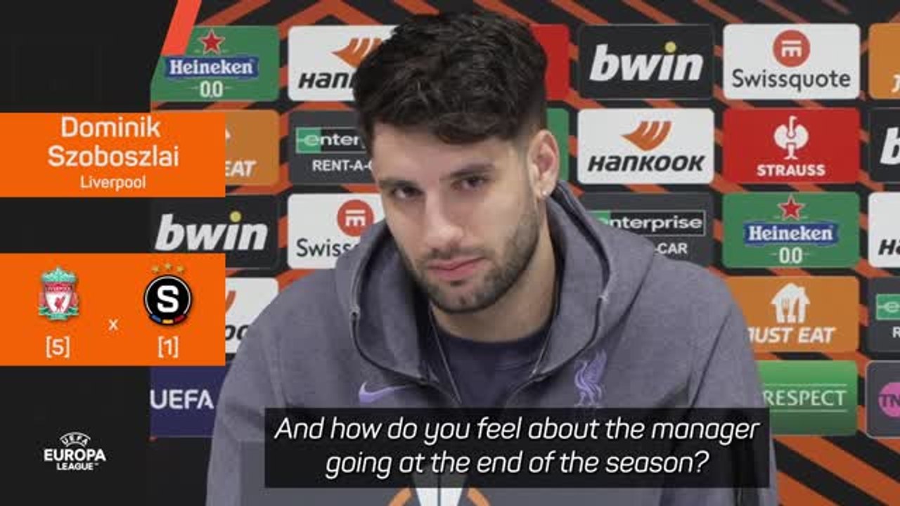 Klopp departure not on Szoboszlai's mind as they chase quadruple