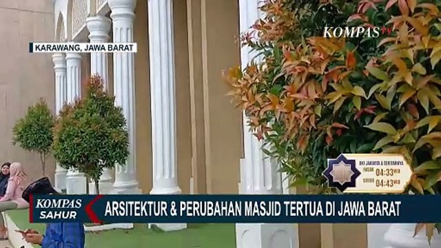 Begini Gaya Arsitektur dan Perubahan Masjid Tertua di Jawa Barat