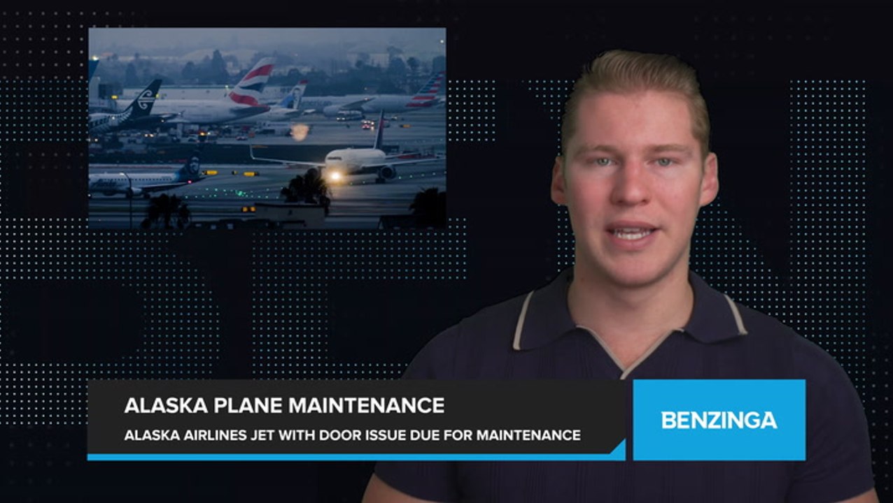 Alaska Airlines Plane with Door Panel Issue Was Scheduled for Maintenance