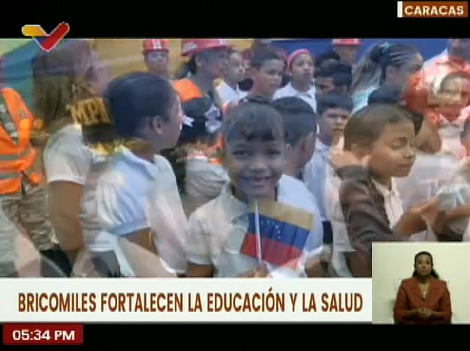 Bricomiles recuperan infraestructura de la U.E.D. Tamanaquito en la parroquia Sucre de Caracas