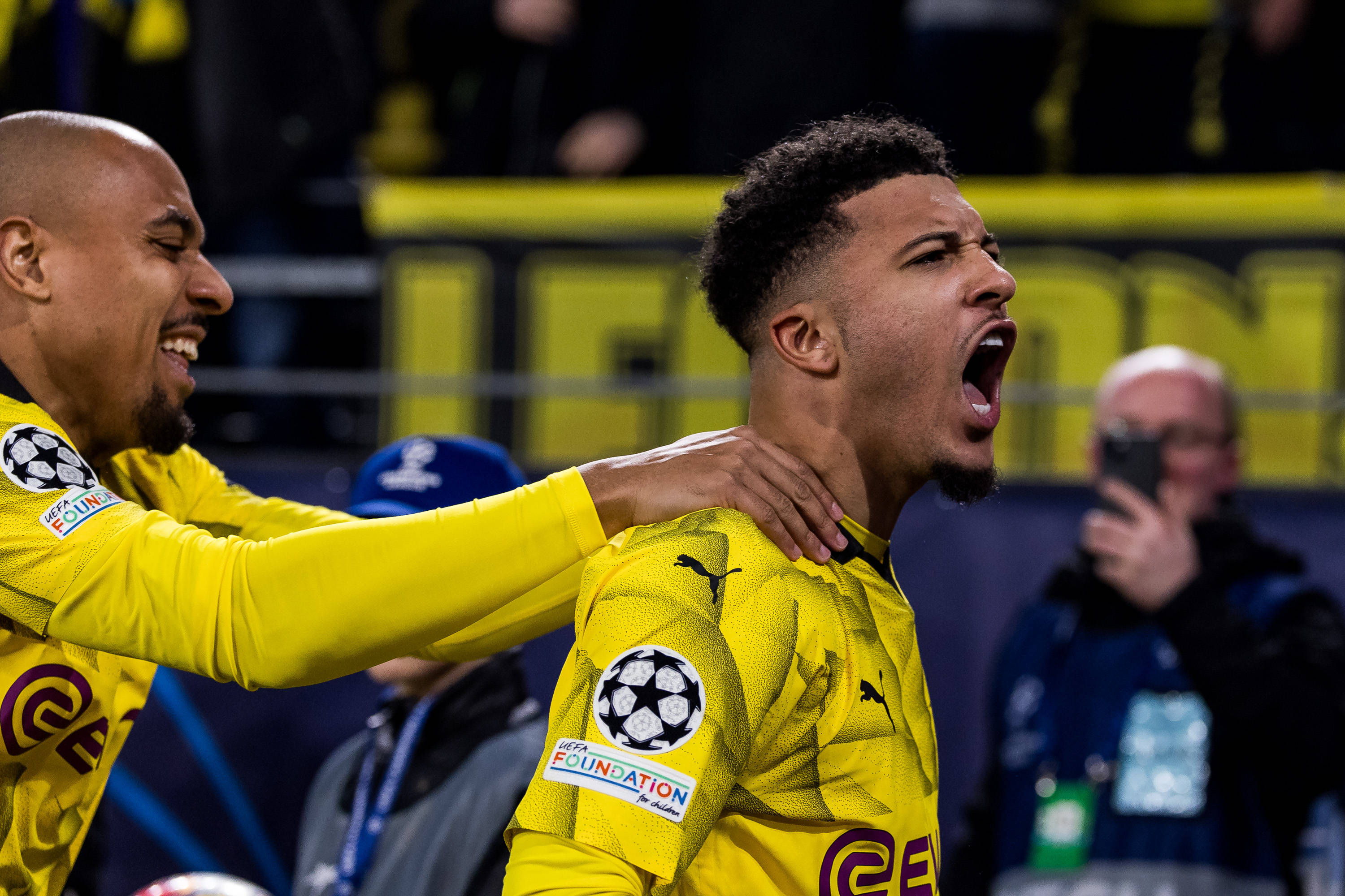 Ligue des Champions : Sancho et Reus envoient Dortmund en quarts