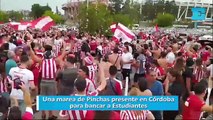 Una marea de Pinchas presente en Córdoba para bancar a Estudiantes