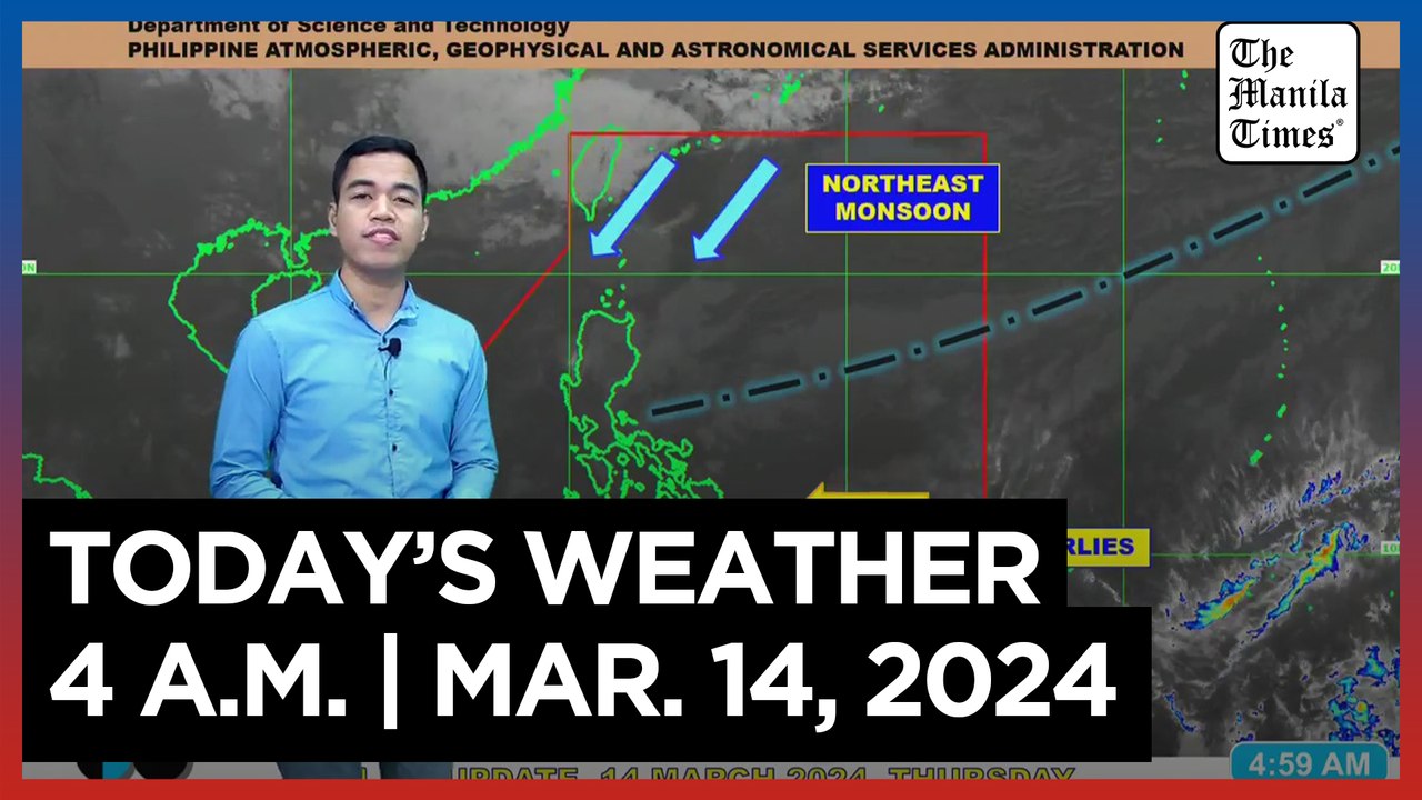 Today's Weather, 4 A.M. | Mar. 14, 2024