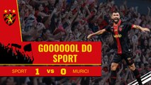 GOL DE LUCIANO CASTÁN - SPORT 1X0 MURICI-AL - COPA DO BRASIL - 13/03/2024