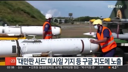 '대만판 사드' 미사일 기지 등 구글 지도에 노출