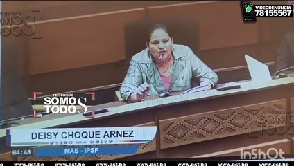 DIPUTADA CHOQUE PIDE UNA COMISION QUE INVESTIGUE AL SUPUESTO HIJO DE EVO MORALES