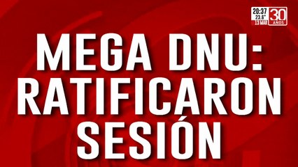 Javier Milei rechazó el "tratamiento apresurado del DNU" en el Senado