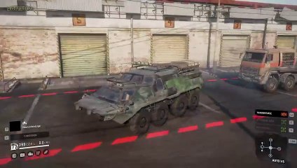 Mit leichtem Gerät scouten. SnowRunner #408