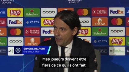 Inter - Inzaghi regrette le manque de précision de Thuram, Barella et Lautaro