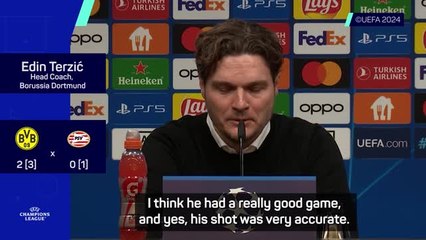 Sancho's PSV performance 'best since his return to Dortmund' - Terzic