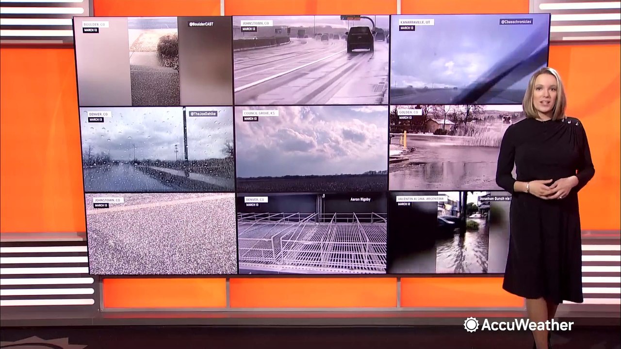 Two-day severe storm threat ramping up across the central US - video ...
