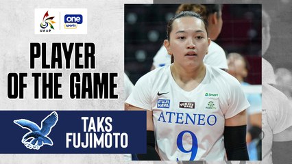 UAAP Player of the Game Highlights: Taks Fujimoto carries one big fight in Ateneo win
