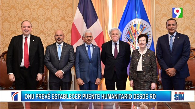 ONU establecerá puente aéreo entre Haití y RD para asistencia humanitaria| Emisión Estelar SIN