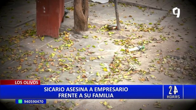 Los Olivos: asesinato de empresario por aparente ajuste de cuentas