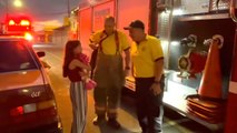 Esta noche, los bomberos de la Estación Metropolitana Sur visitaron a Alexa, una niña quien fue víctima de un incendio en su casa de habitación, donde las llamas acabaron con su cuarto. La pregunta de Alexa al momento del incendio fue