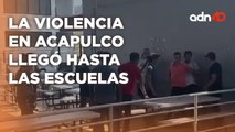 Sujetos agreden a estudiante de preparatoria en Acapulco, la violencia llega hasta los estudiantes