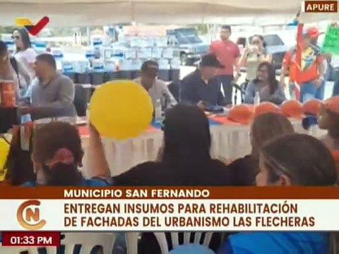 Apure| Entregan insumos para la recuperación y embellecimiento de fachadas del Mcpio. San Fernando