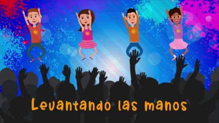 Familie Sonntag - Levantando las Manos (Así) (Kids Version  / Lyric Video)