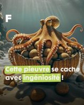 La pieuvre noix de coco : l'ingéniosité inégalée dans le monde animal !
