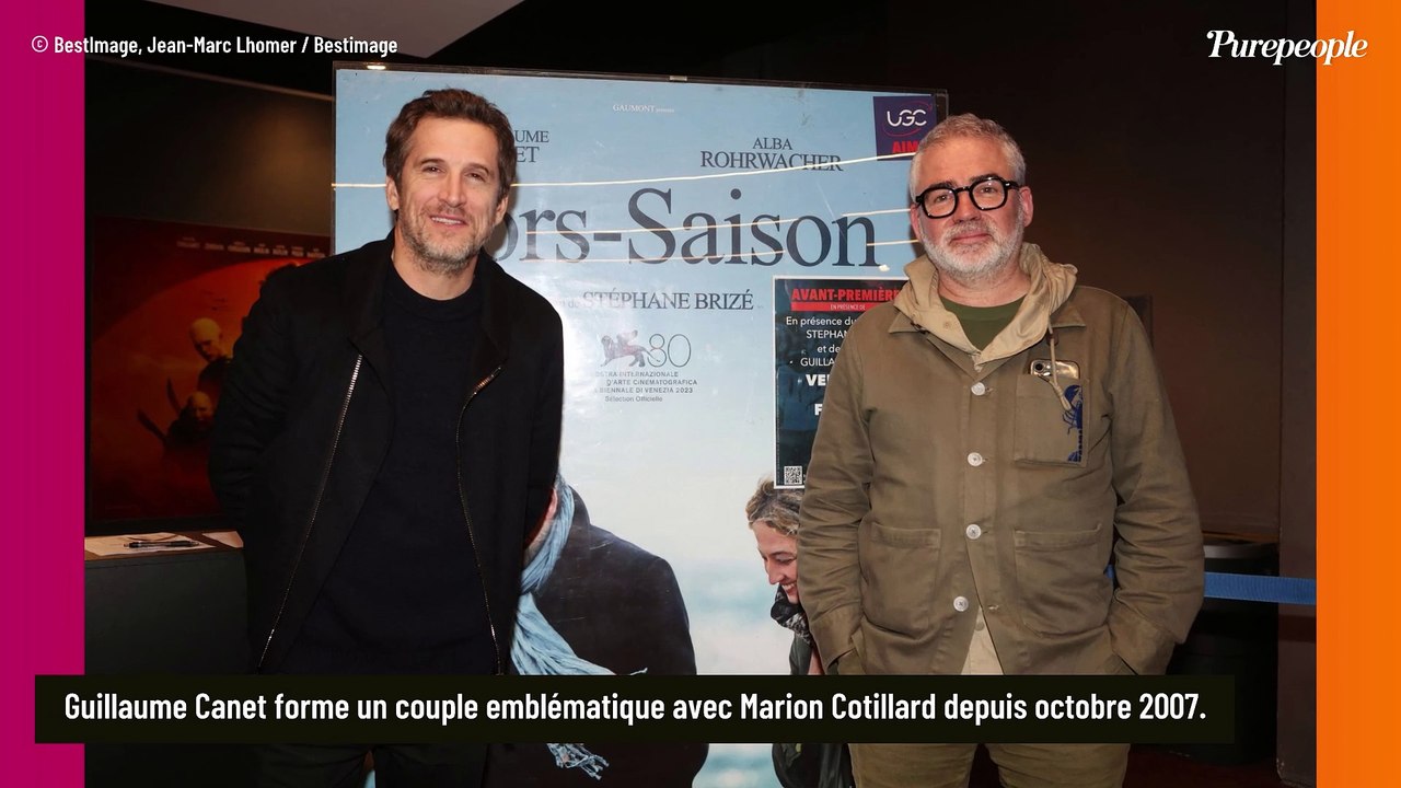 "Mes piliers" : Guillaume Canet évoque avec tendresse Louise et Marcel, fruits de son amour pour Marion Cotillard