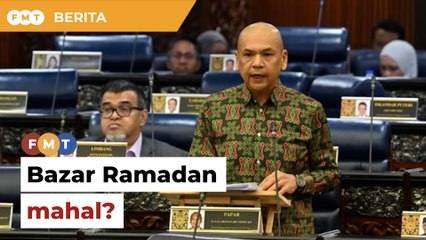 Descargar video: Bazar Ramadan mahal? Menteri kata ‘pilihan di tangan pengguna’