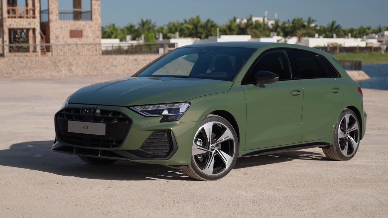 Der neue Audi A3 allstreet - Wählbar - bis zu vier verschiedene Tagfahrlicht-Signaturen
