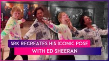 Shah Rukh Khan Teaches Ed Sheeran His Signature Pose, Shares Viral Video Directed By Farah Khan