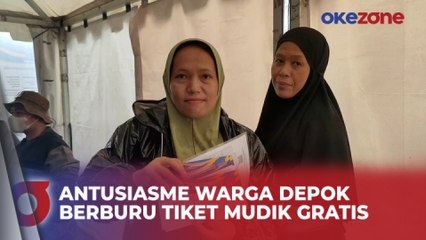 4.000 Warga Kota Depok Tercatat Daftarkan Diri Ikuti Mudik Gratis Tahun 2024