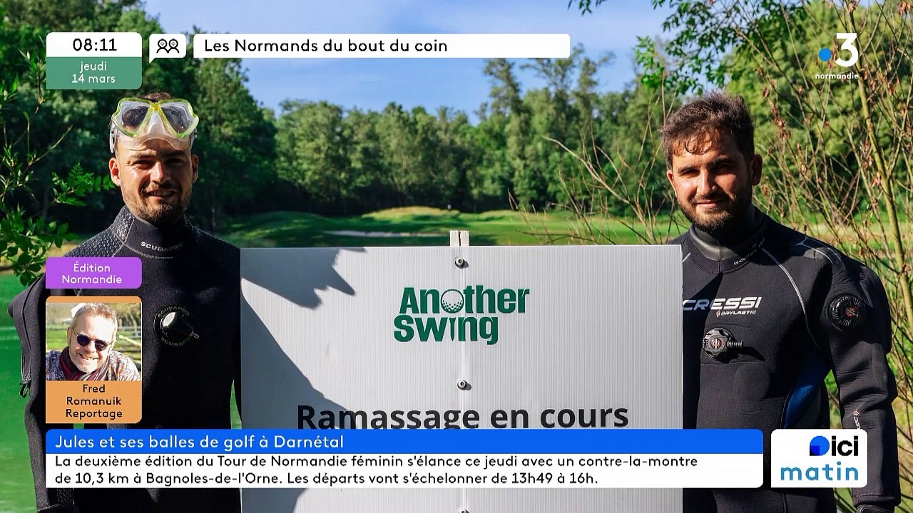 Darnétal - Jules et ses balles de golf