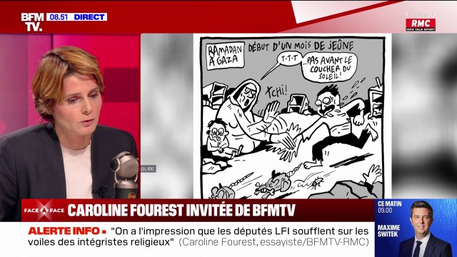 Caroline Fourest, sur la dessinatrice Coco menacée de mort: Ce dessin dénonce la famine à Gaza