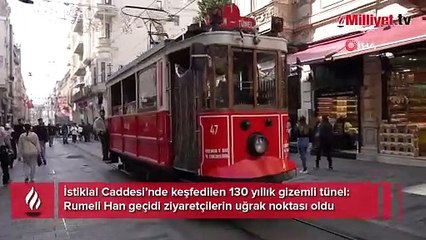 İstiklal Caddesi’nde kimsenin bilmediği gizemli tünel! Zenginler kullanıyordu