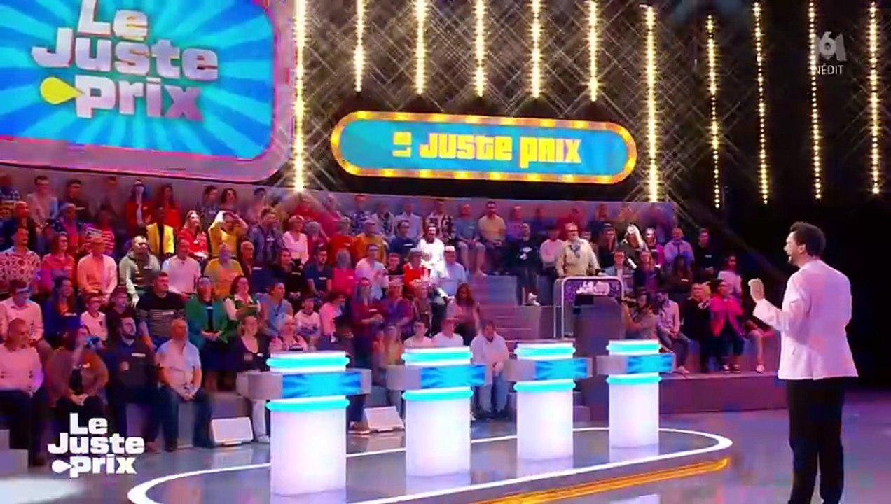 Éric Antoine a présenté le troisième numéro du "Juste prix" ce mercredi 13 mars 2024 sur M6.