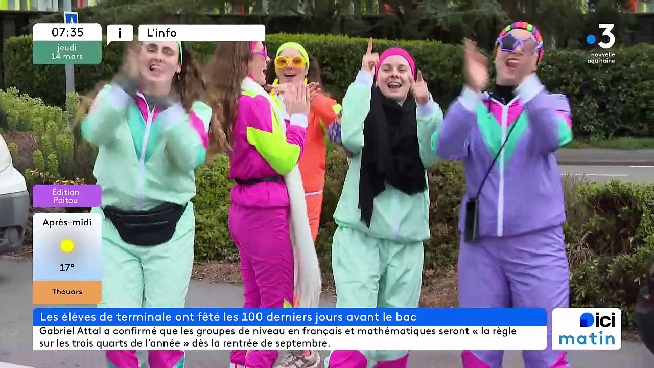 14/03/2024 - Le 6/9 de France Bleu Poitou en vidéo