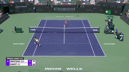 Indian Wells - Gauff célèbre ses 20 ans avec une qualification pour les quarts