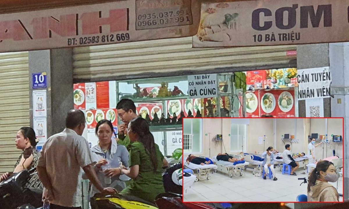 Hàng chục người nhập viện sau khi ăn cơm gà Nha Trang