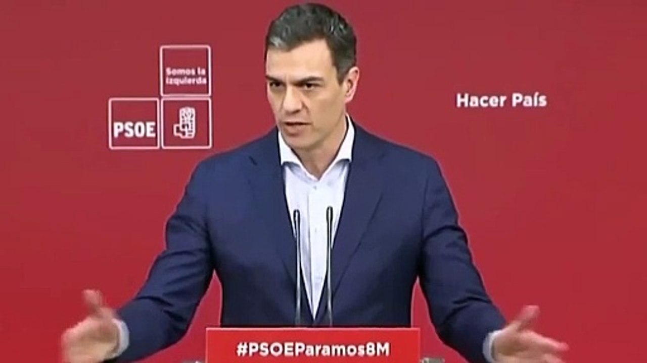 Pedro Sánchez, en 2018, le exigía a Rajoy: "O Presupuestos o elecciones"