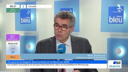 14/03/2024 : l'invité d'actu 8h15 France Bleu Paris