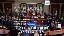 Usa, la Camera vota per vietare TikTok nel Paese: preoccupano debiti dell'azienda madre con Pechino