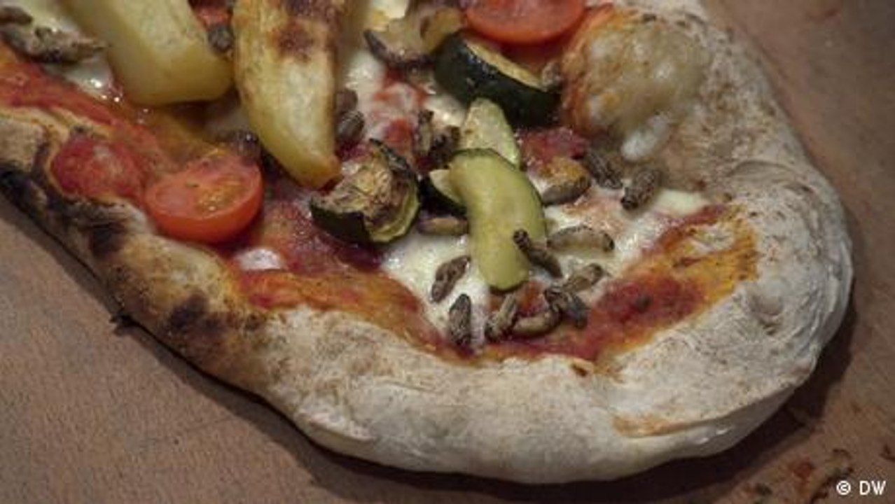 Italien: Pizza mit Insekten
