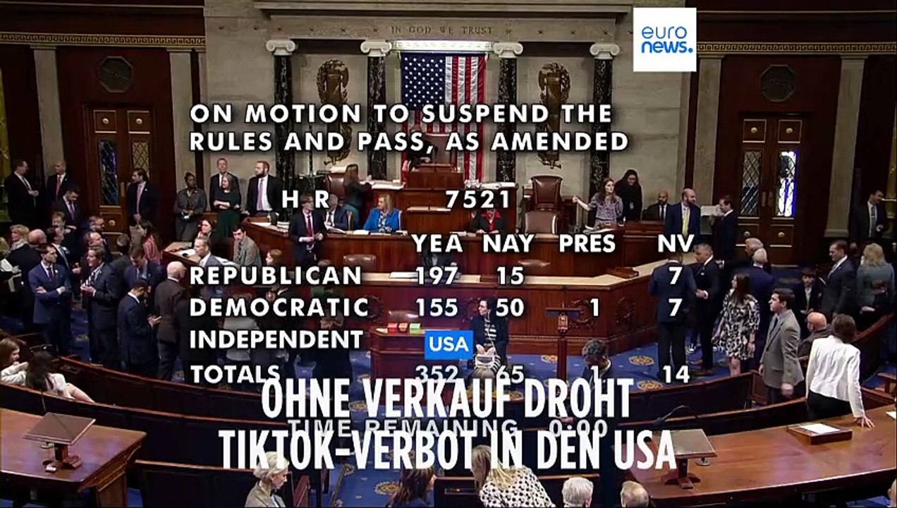 Ohne Verkauf droht Tiktok-Verbot in den USA