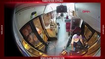 Yol verme tartışması kanlı bitti! İETT otobüs şoförü bıçaklandı | O anlar kamerada!