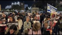 Nuova manifestazione a Gerusalemme per gli ostaggi di Hamas a Gaza