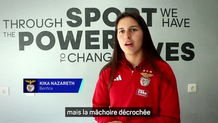 Benfica - Les joueuses avouent leur admiration pour leurs adversaires lyonnaises